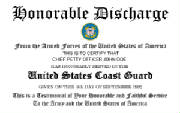 Coast Guard Discharge Certificate