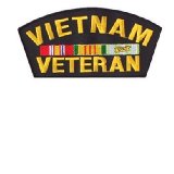 Vietnam Veteran 6" Patch